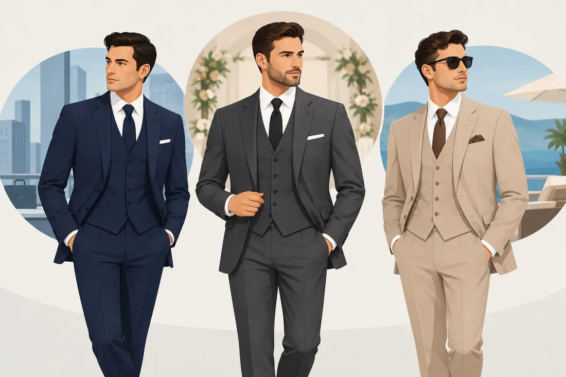 Three Piece Suits That Command Every Occasion