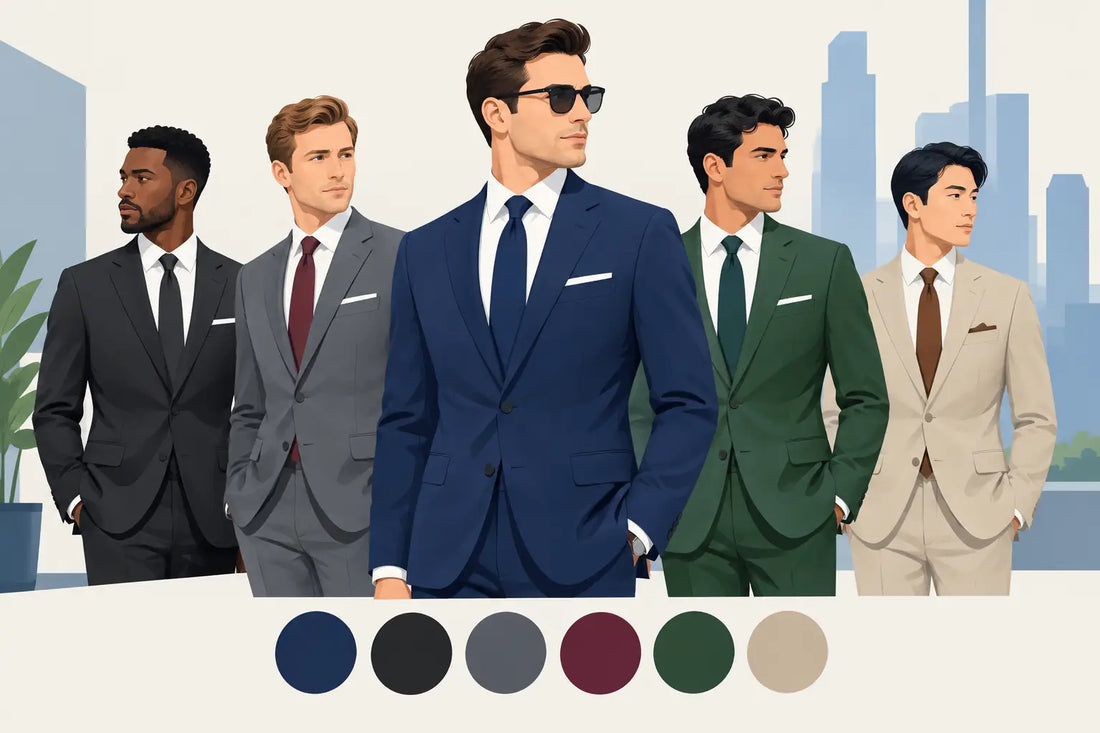 Best Suit Colors for Men Who Dress to Be Seen