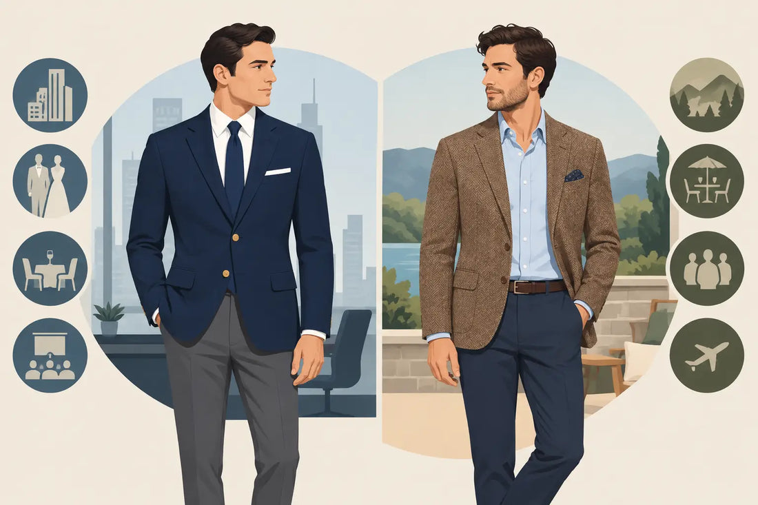 Blazer vs Sport Coat for Every Sharp Occasion