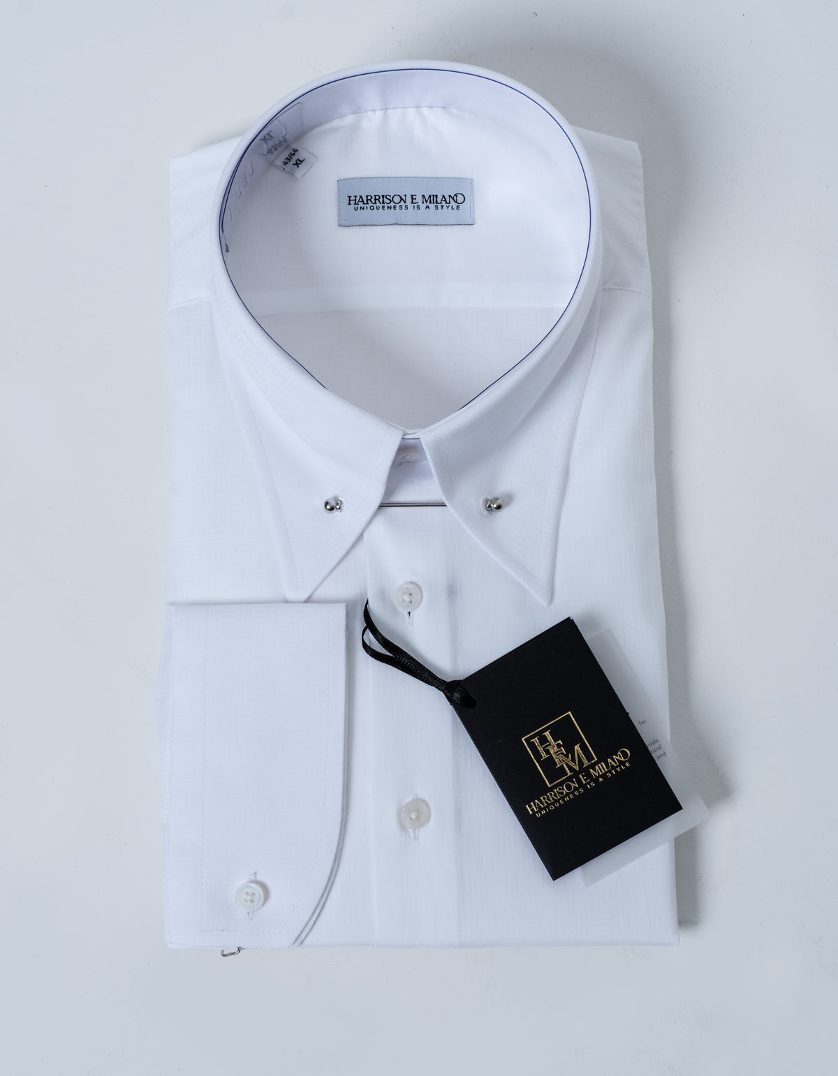 Premium White pin collar Dress Shirt – Timeless Elegance & Distinguished Style