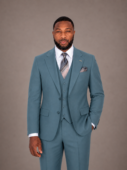 Teal 3-Piece Suit