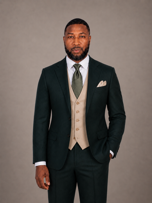 Dark Green 3-Piece Suit